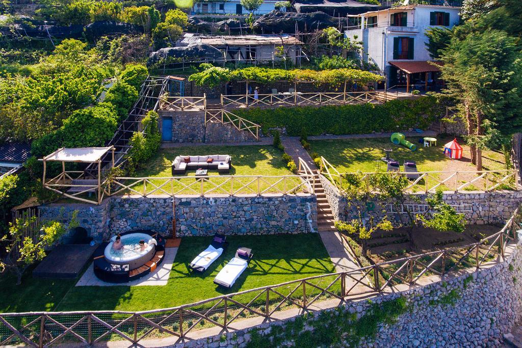 Sea View Villa In Ravello With Lemon Pergola, Gardens And Jacuzzi - Ideal For Elopements Eksteriør bilde
